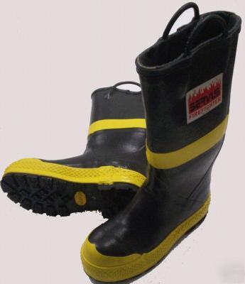 Servus 1492 rubber firefighting boot 11-wide