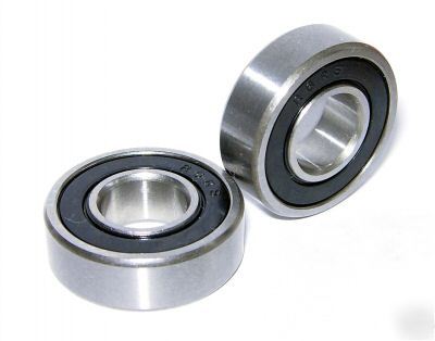 New R6-2RS, sealed ball bearings, 3/8