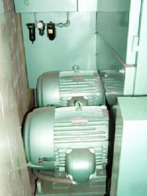Timesaver two headed abrasive belt sander 40 hp (16476)