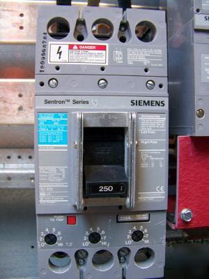 New siemens FXD63B250 3POLE 250AMP 600V circuit breaker 