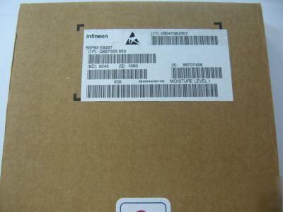 1000PCS p/n BSP92 E6327; power mosfet (sm) , infineon